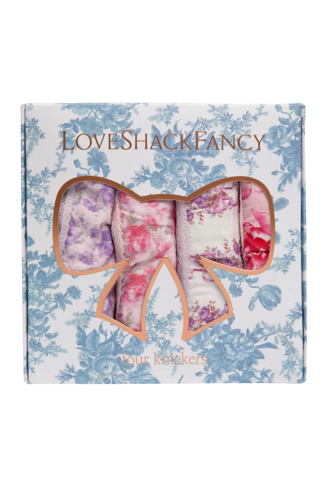 Sleep & Intimates | Pink Edit-LoveShackFancy Aldrin Ikat Bushel Knicker Box DUSTY ROSE