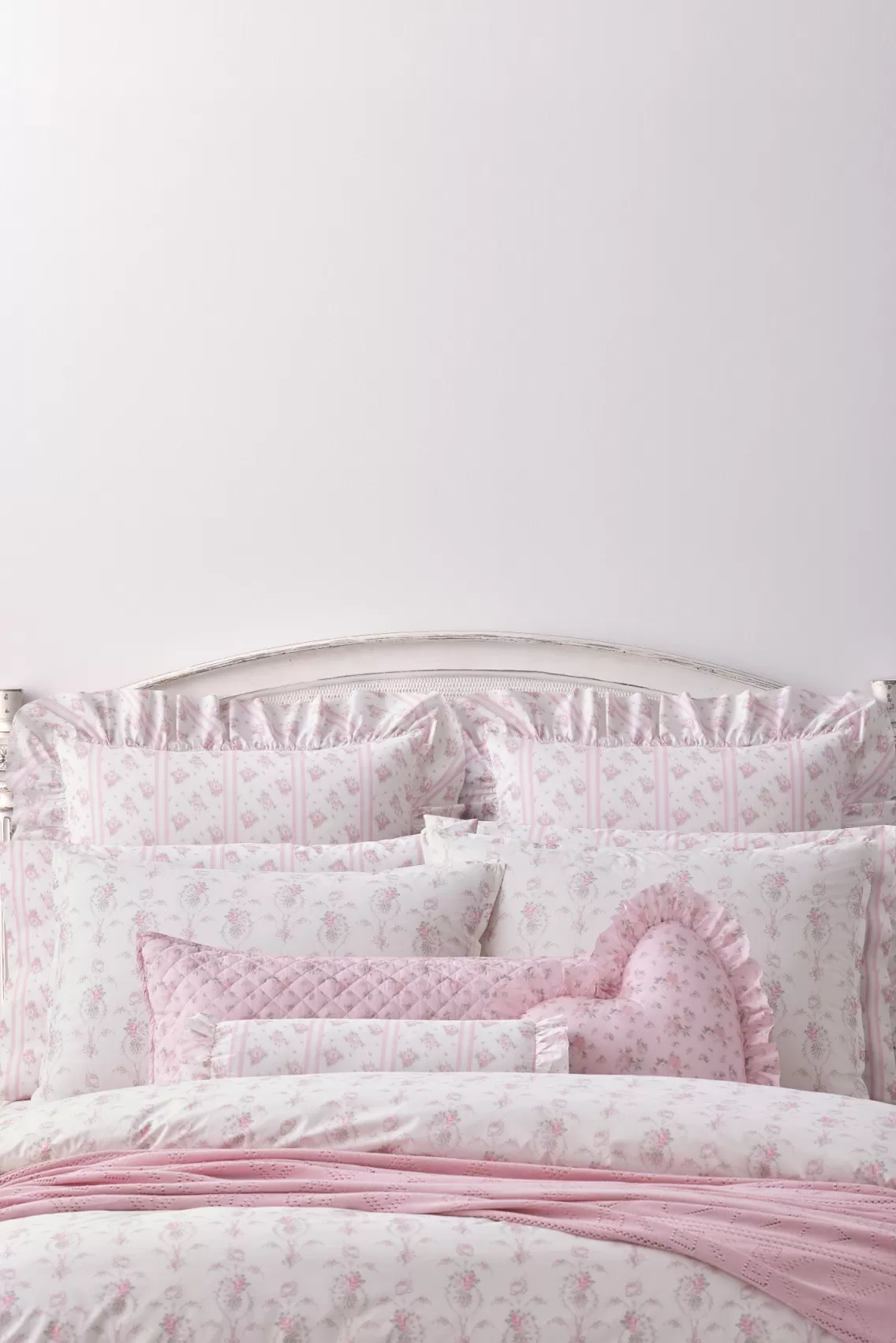 Bedding-LoveShackFancy Full/Queen Duvet Cover u0026 Sham Set PINK PARTY