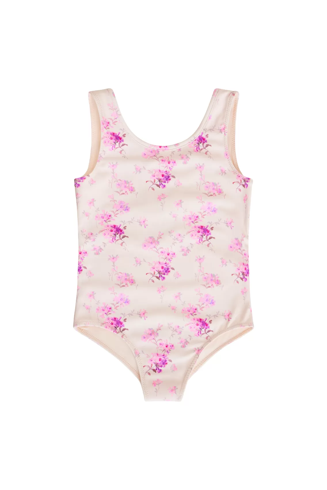 Girls | Mommy & Me-LoveShackFancy Girls Aldora One-Piece Swimsuit WARM PINK CLOUD