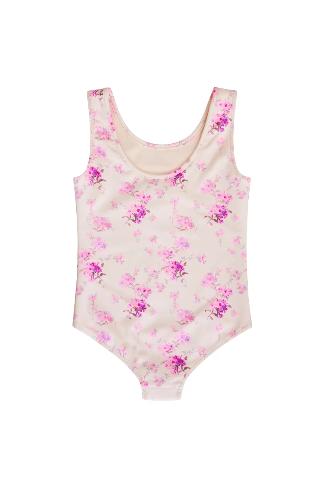 Girls | Mommy & Me-LoveShackFancy Girls Aldora One-Piece Swimsuit WARM PINK CLOUD