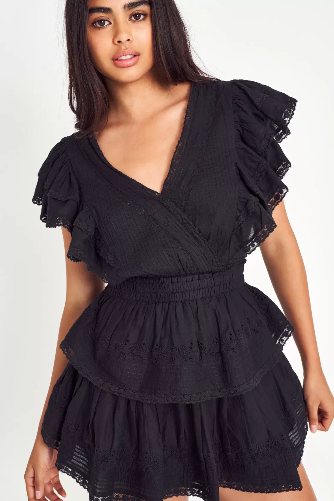 Heritage Collection | Dresses-LoveShackFancy Gwen Heritage Mini Dress MULTI TIE DYE