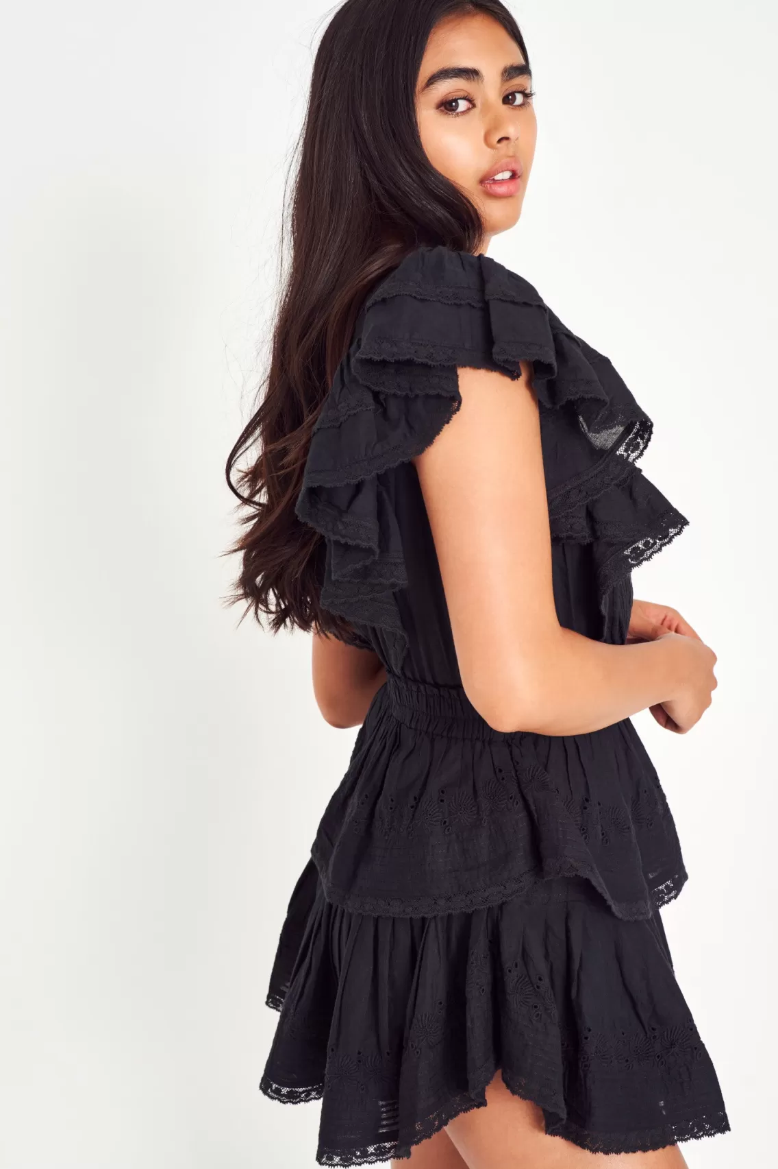 Heritage Collection | Dresses-LoveShackFancy Gwen Heritage Mini Dress MULTI TIE DYE