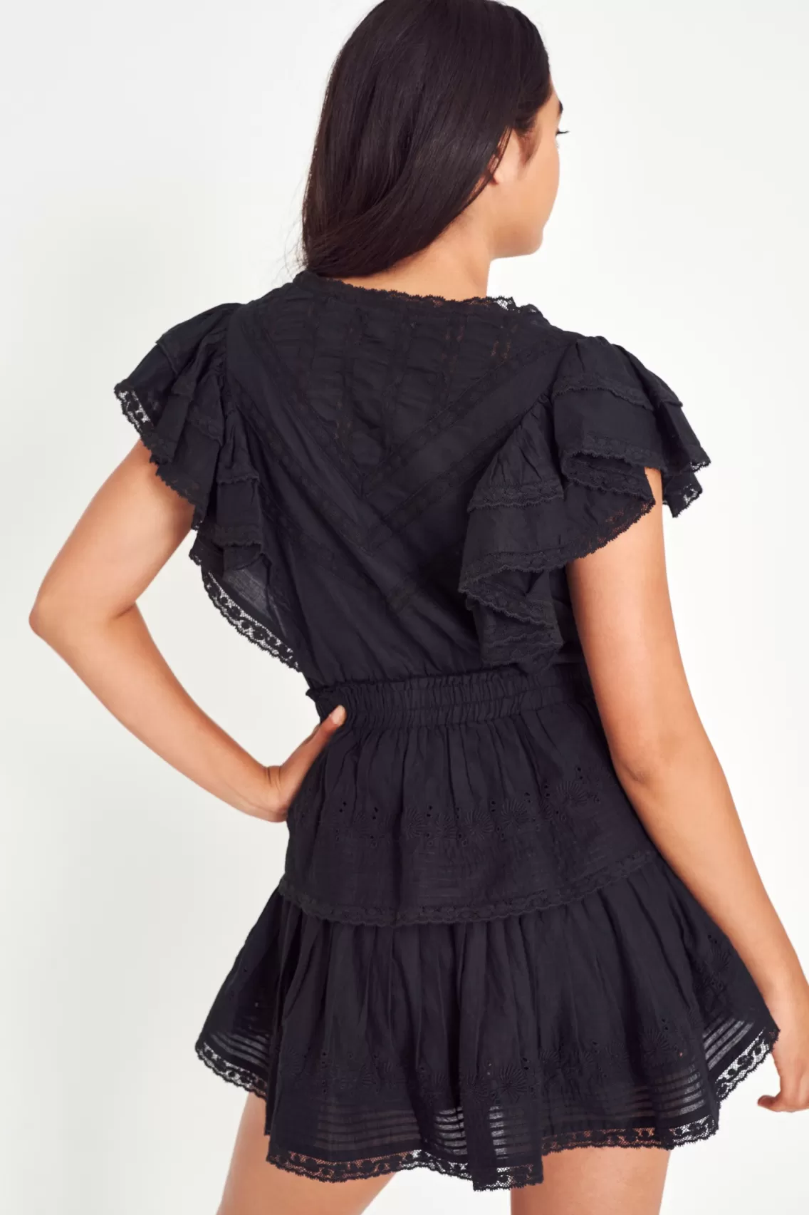 Heritage Collection | Dresses-LoveShackFancy Gwen Heritage Mini Dress MULTI TIE DYE