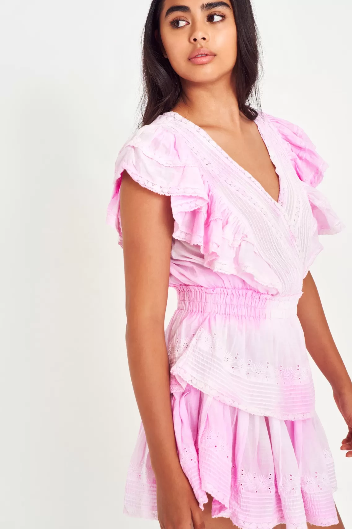 Heritage Collection | Dresses-LoveShackFancy Gwen Heritage Mini Dress MULTI TIE DYE