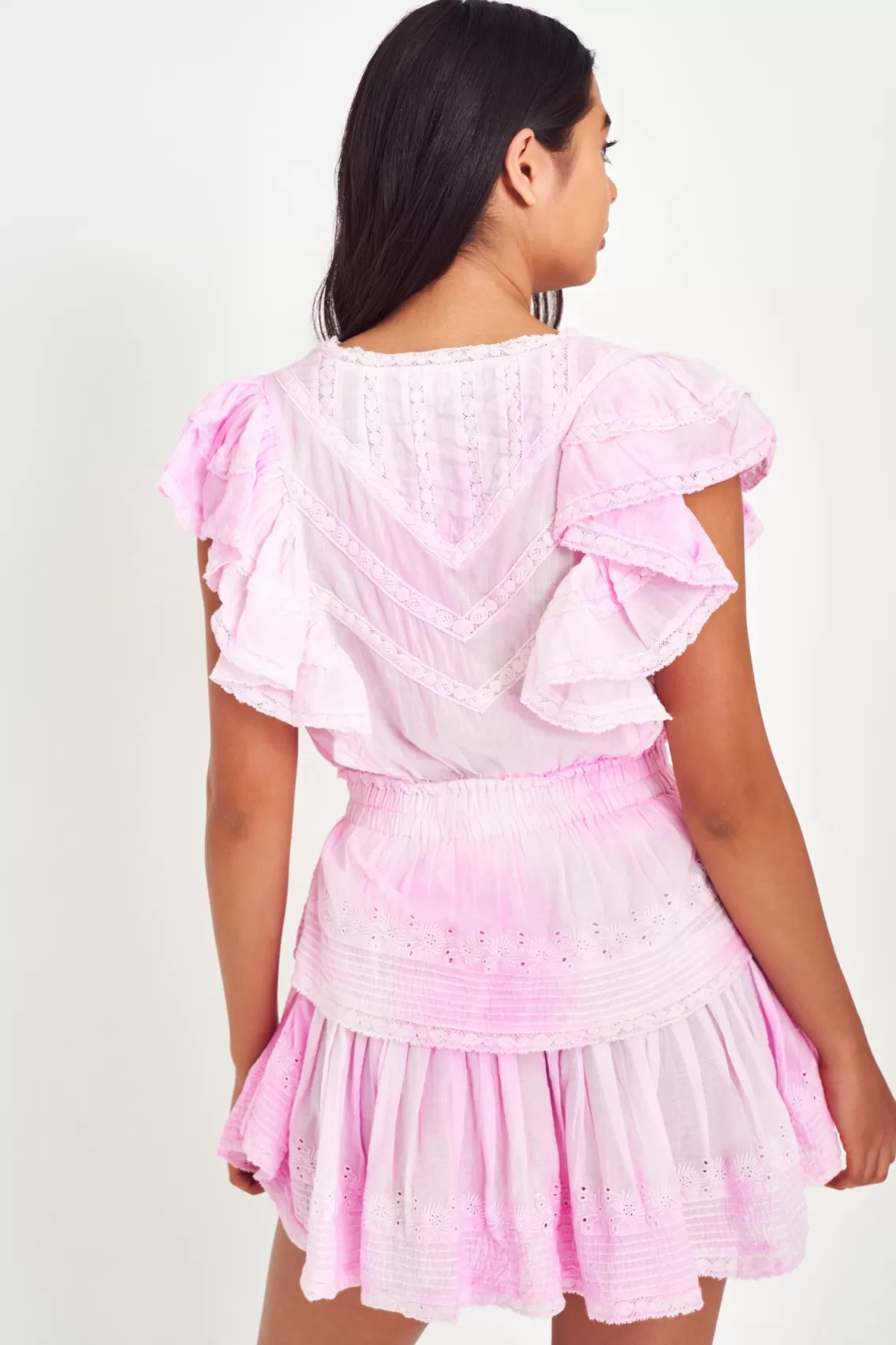 Heritage Collection | Dresses-LoveShackFancy Gwen Heritage Mini Dress MULTI TIE DYE