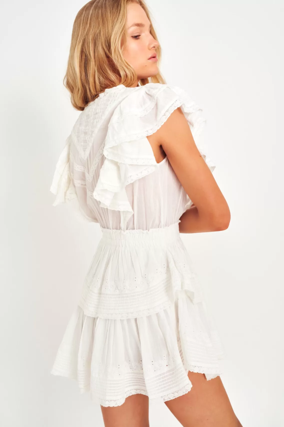 Heritage Collection | Dresses-LoveShackFancy Gwen Heritage Mini Dress MULTI TIE DYE
