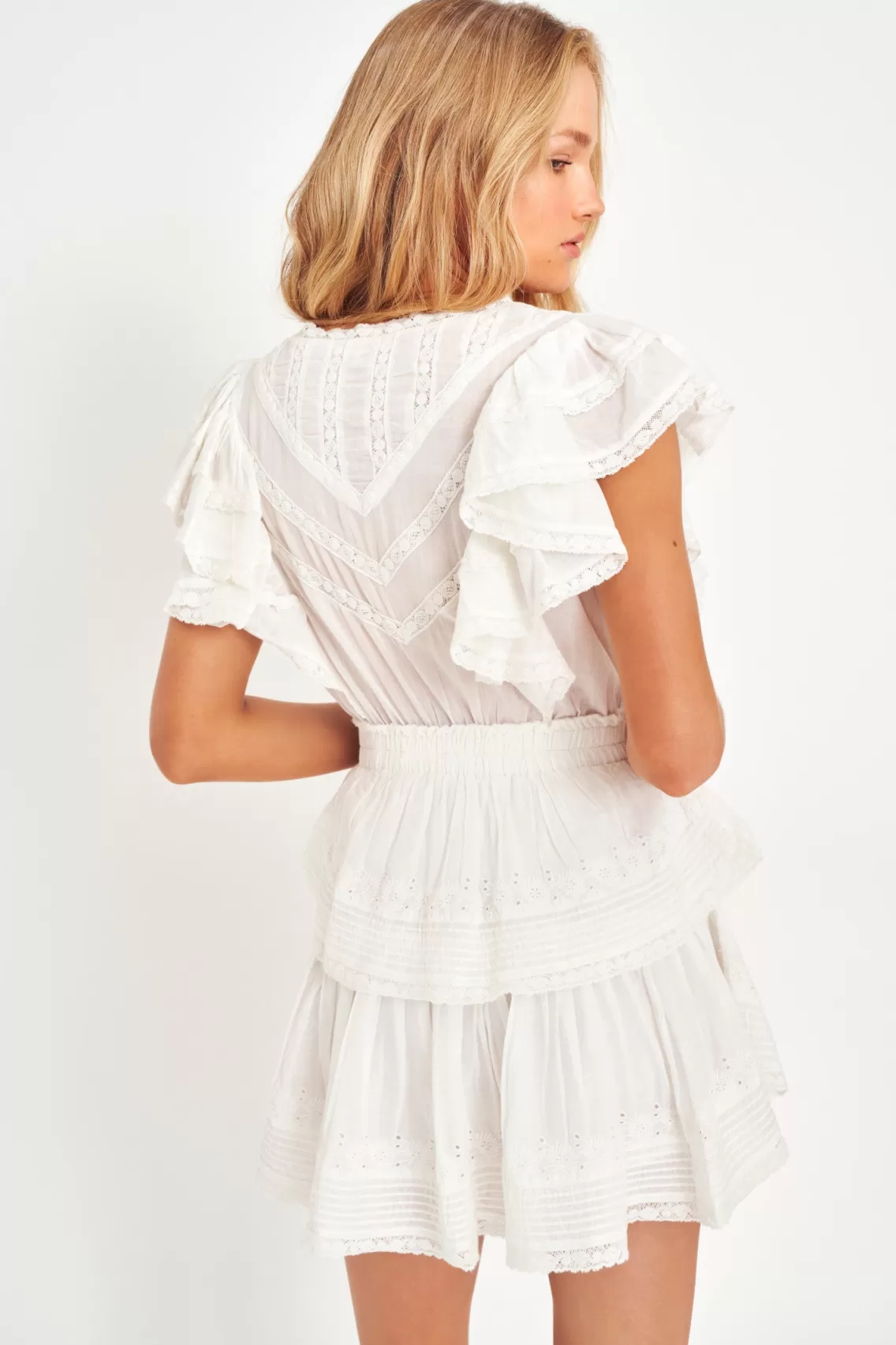 Heritage Collection | Dresses-LoveShackFancy Gwen Heritage Mini Dress MULTI TIE DYE