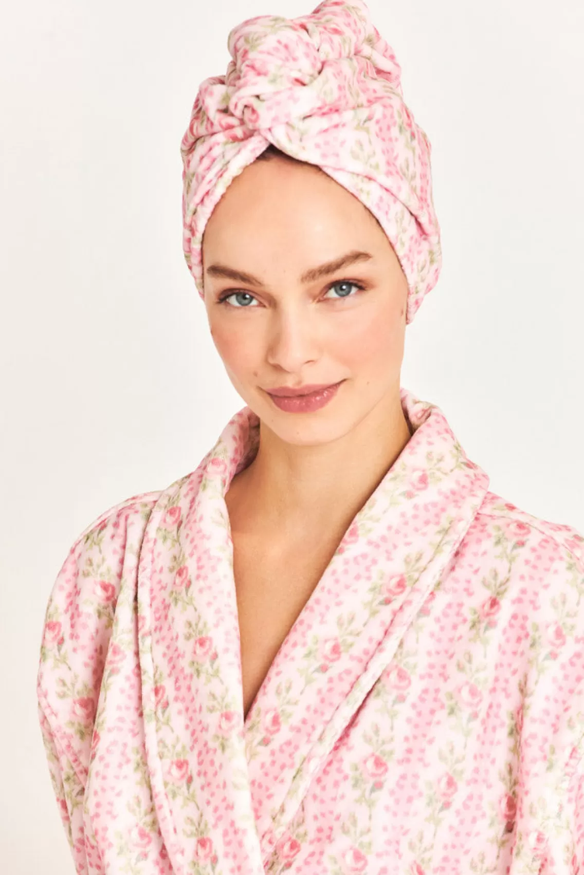 Bath | Pink Edit-LoveShackFancy Hair Wrap X Forever In Love STRAWBERRY MACAROON