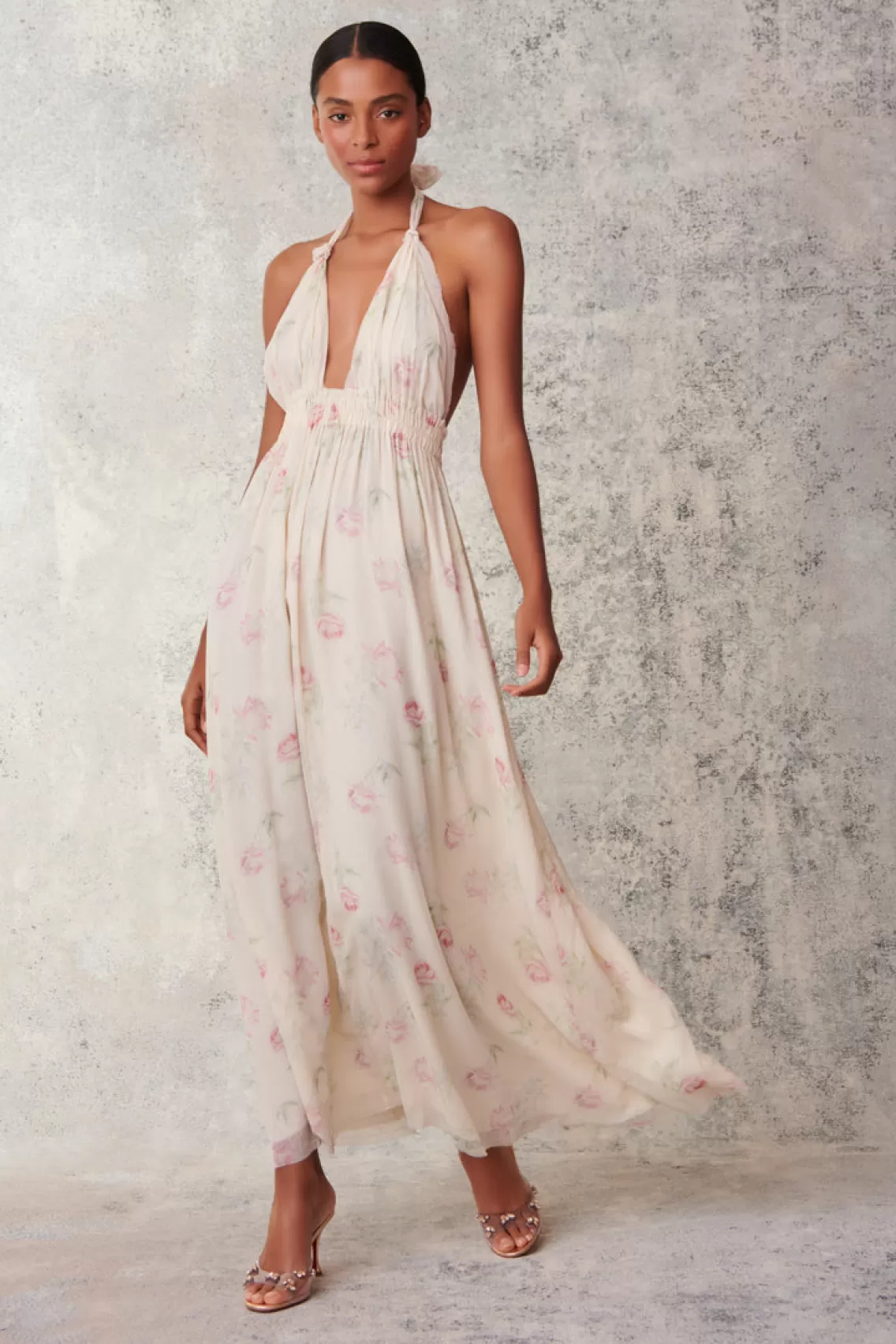 Warm Weather Edit | Dresses-LoveShackFancy Love Maxi Dress MAGNOLIA TEA