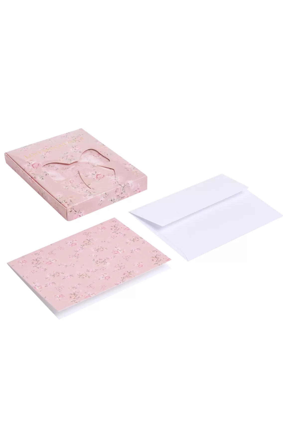 Stationery | Beck's Picks-LoveShackFancy LSF Card u0026 Envelope Set CAMEO PINK