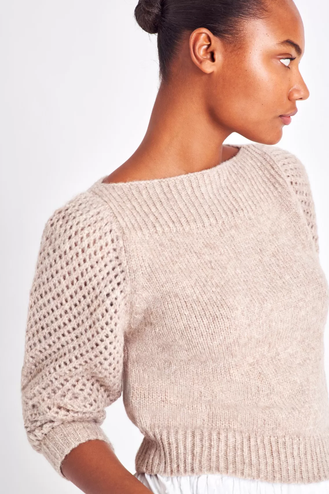 Sweaters | Heritage Collection-LoveShackFancy Rosie Heritage Pullover Sweater OATMEAL