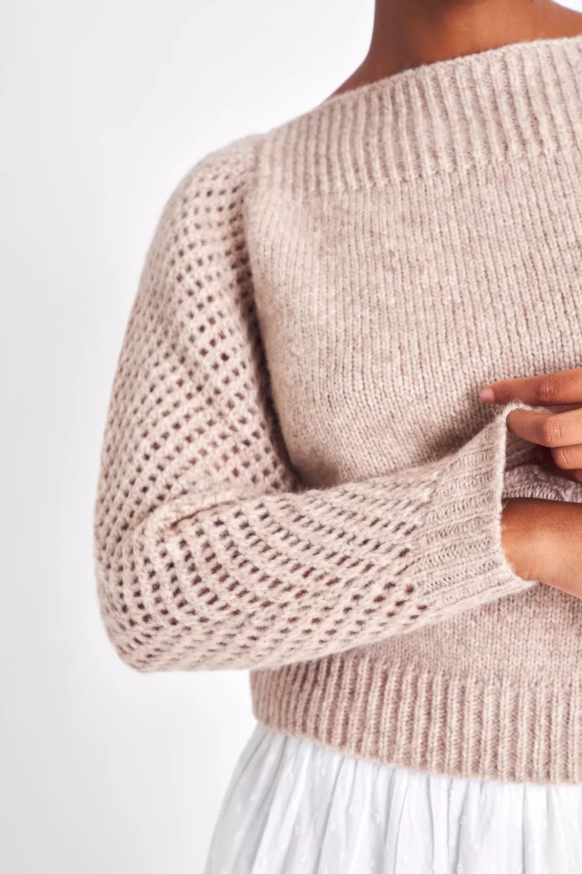 Sweaters | Heritage Collection-LoveShackFancy Rosie Heritage Pullover Sweater OATMEAL