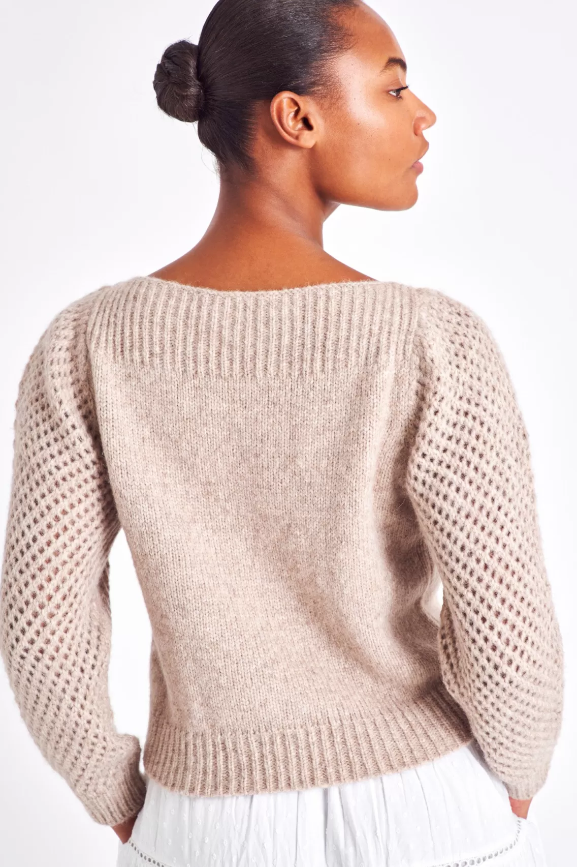 Sweaters | Heritage Collection-LoveShackFancy Rosie Heritage Pullover Sweater OATMEAL