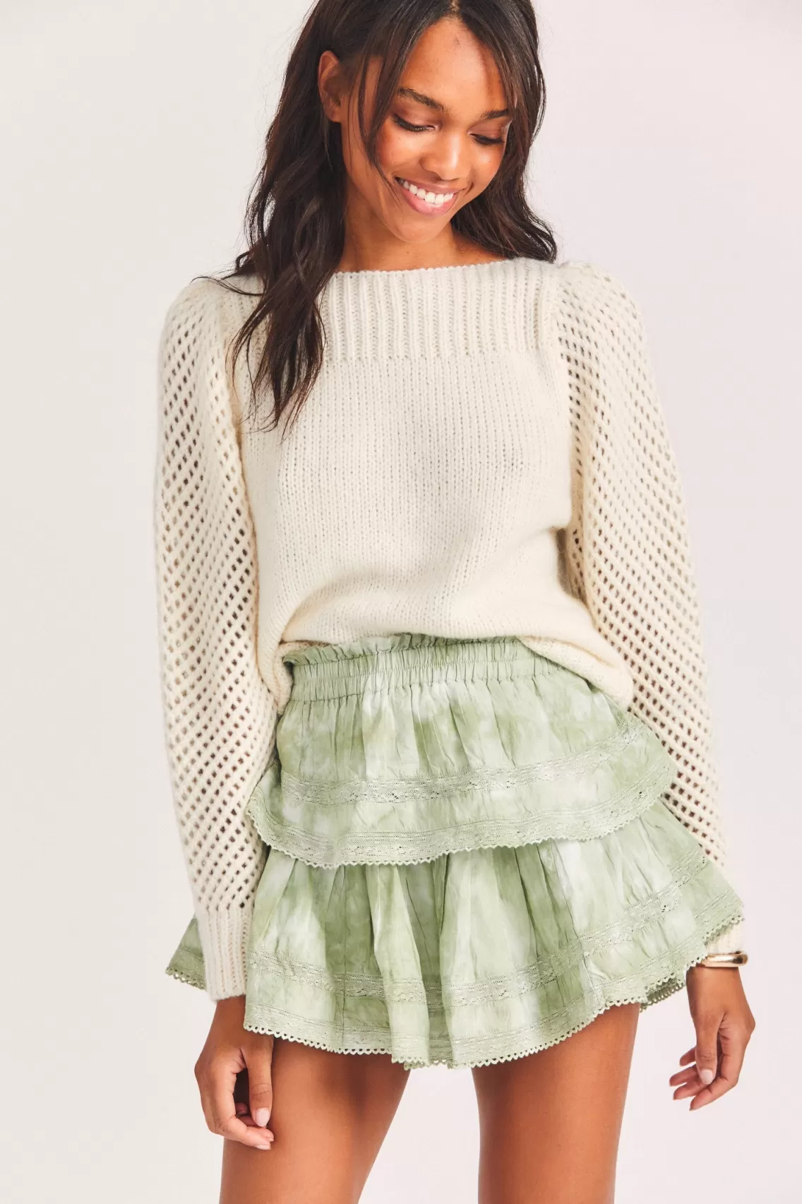 Sweaters | Heritage Collection-LoveShackFancy Rosie Heritage Pullover Sweater OATMEAL