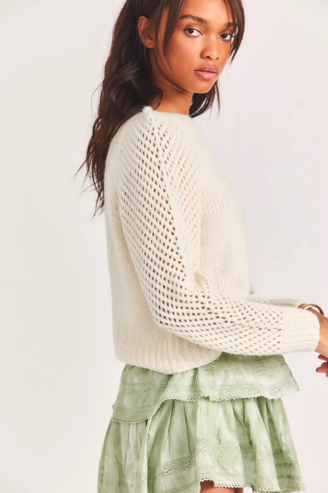 Sweaters | Heritage Collection-LoveShackFancy Rosie Heritage Pullover Sweater OATMEAL