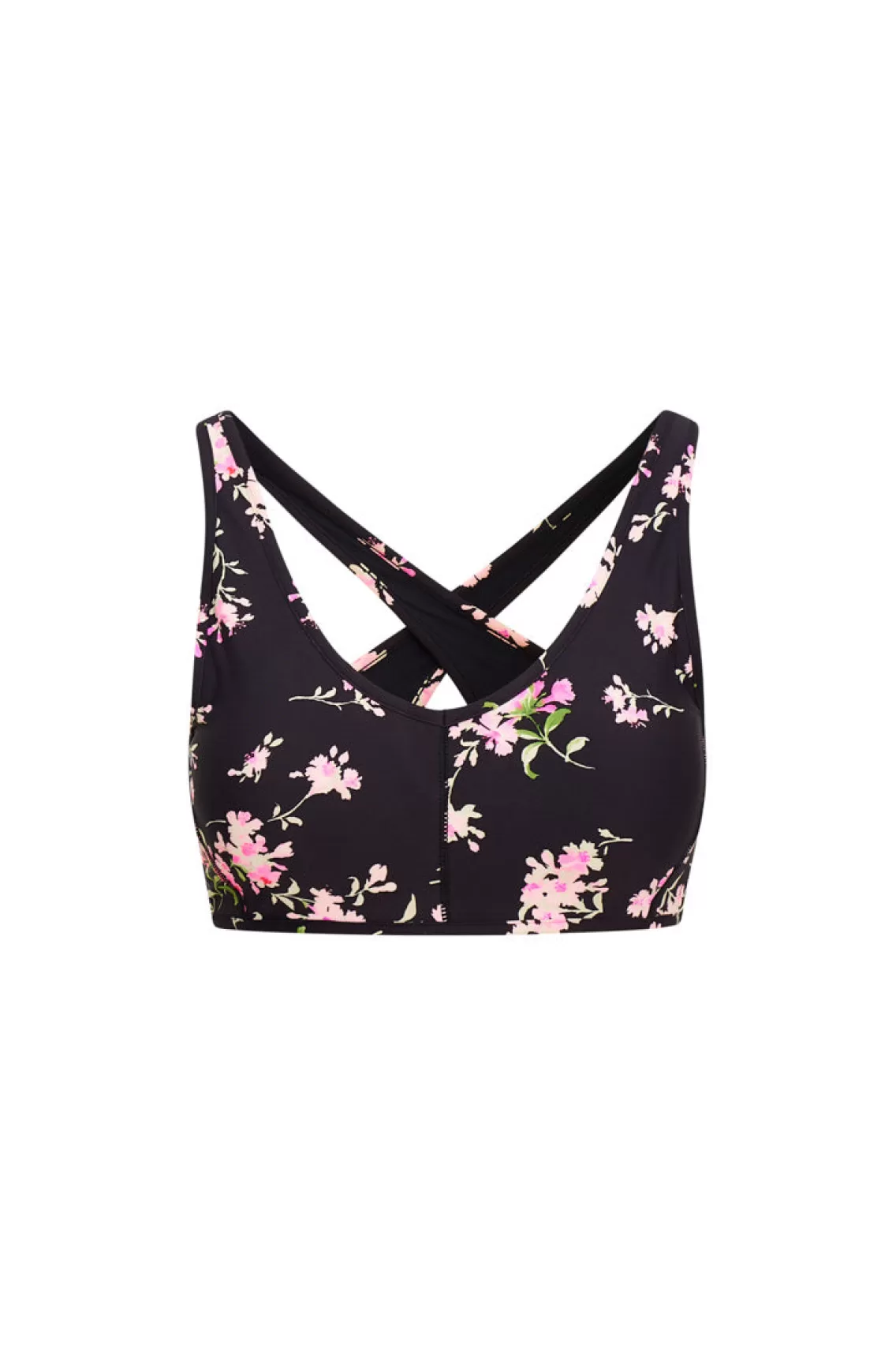 Active-LoveShackFancy Solange Floral Sports Bra AURORA NIGHTS