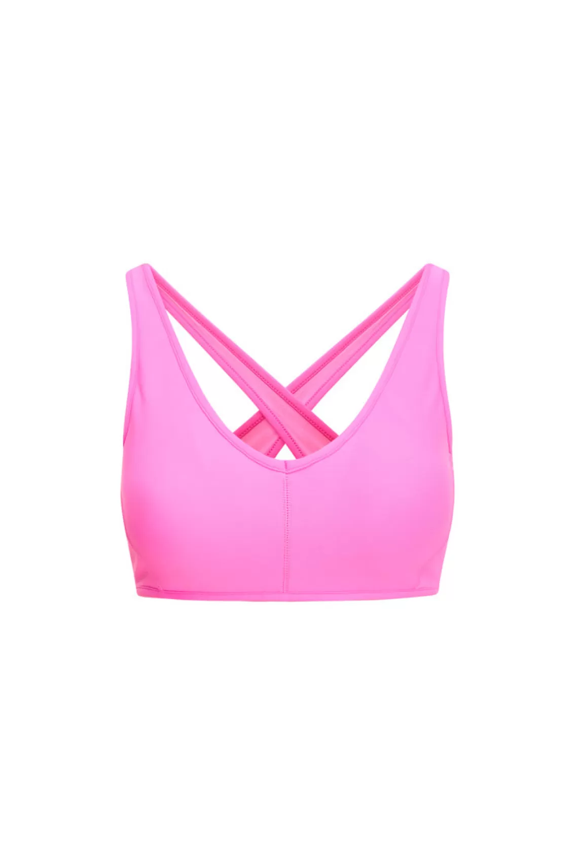 Active | Pink Edit-LoveShackFancy Solange Sports Bra AURORA PINK