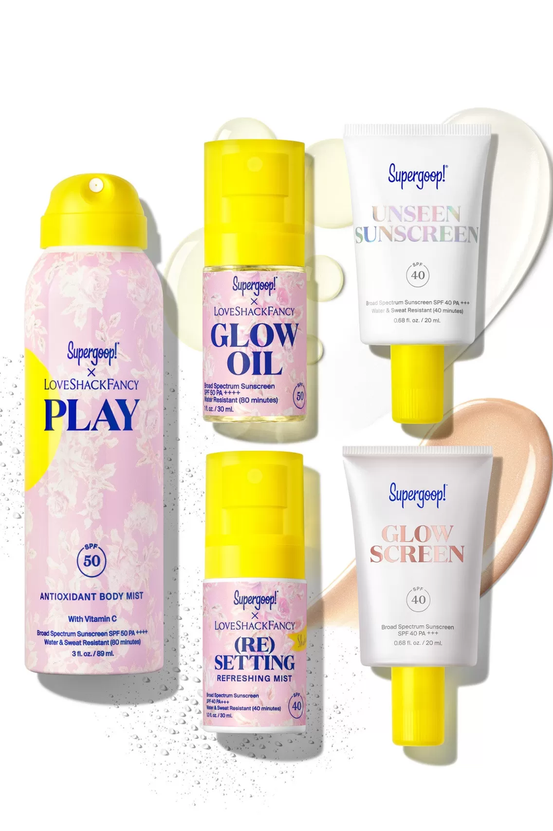 Bags & Travel | Swim-LoveShackFancy Supergoop! X Love To Glow SPF Kit