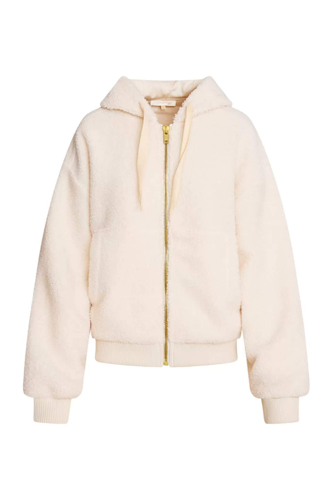 Active | Tees & Fleece-LoveShackFancy Taka Full-Zip Fleece Jacket CREAM